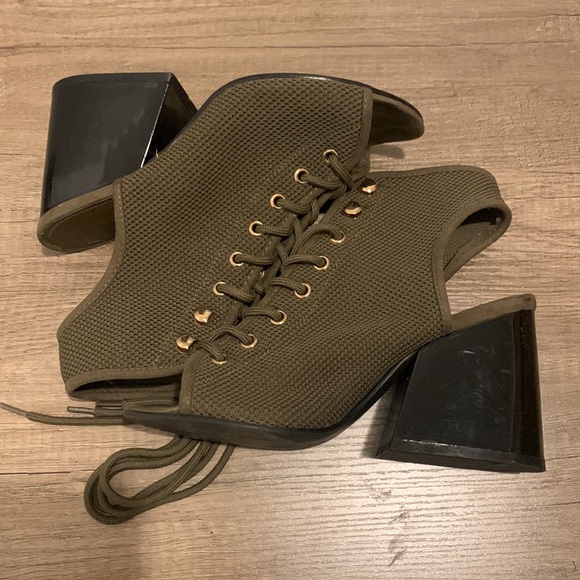 Punto block heeled sandals - Picture 4 of 6